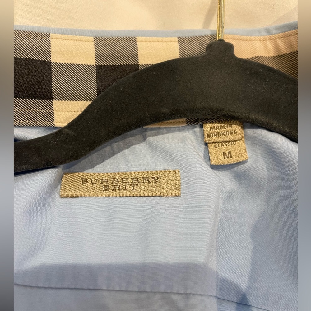 Men’s Burberry Brit Baby Blue Shirt